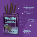Load image into Gallery viewer, Wellie Chicken and Blueberry Sticks
